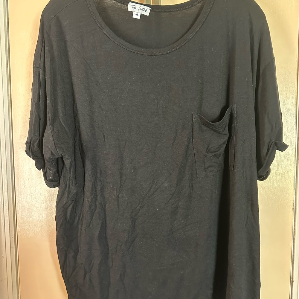 TOP Notch Classic Black Tee
